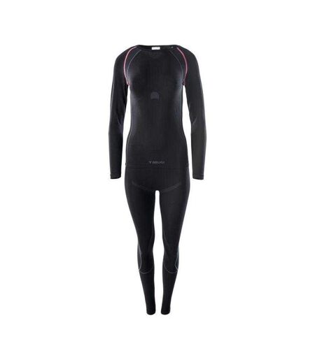Ensemble Sous-vêtement Thermique 2rcg Femme Noir Brugi
