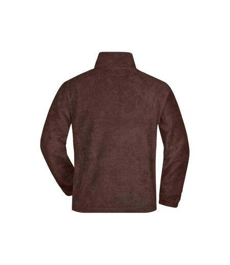 Polaire Homme Marron James And Nicholson