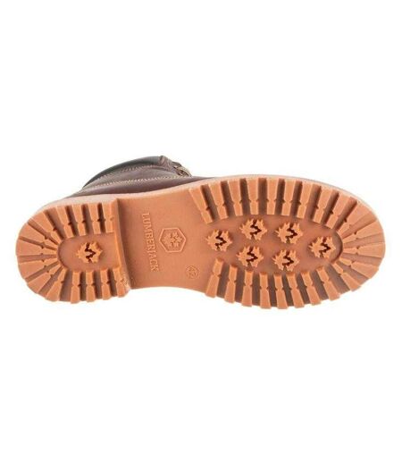Bottines De Randonnée River Homme Marron Lumberjack