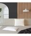 Taie d'Oreiller Microfibre Oscar 63x63cm Blanc-2