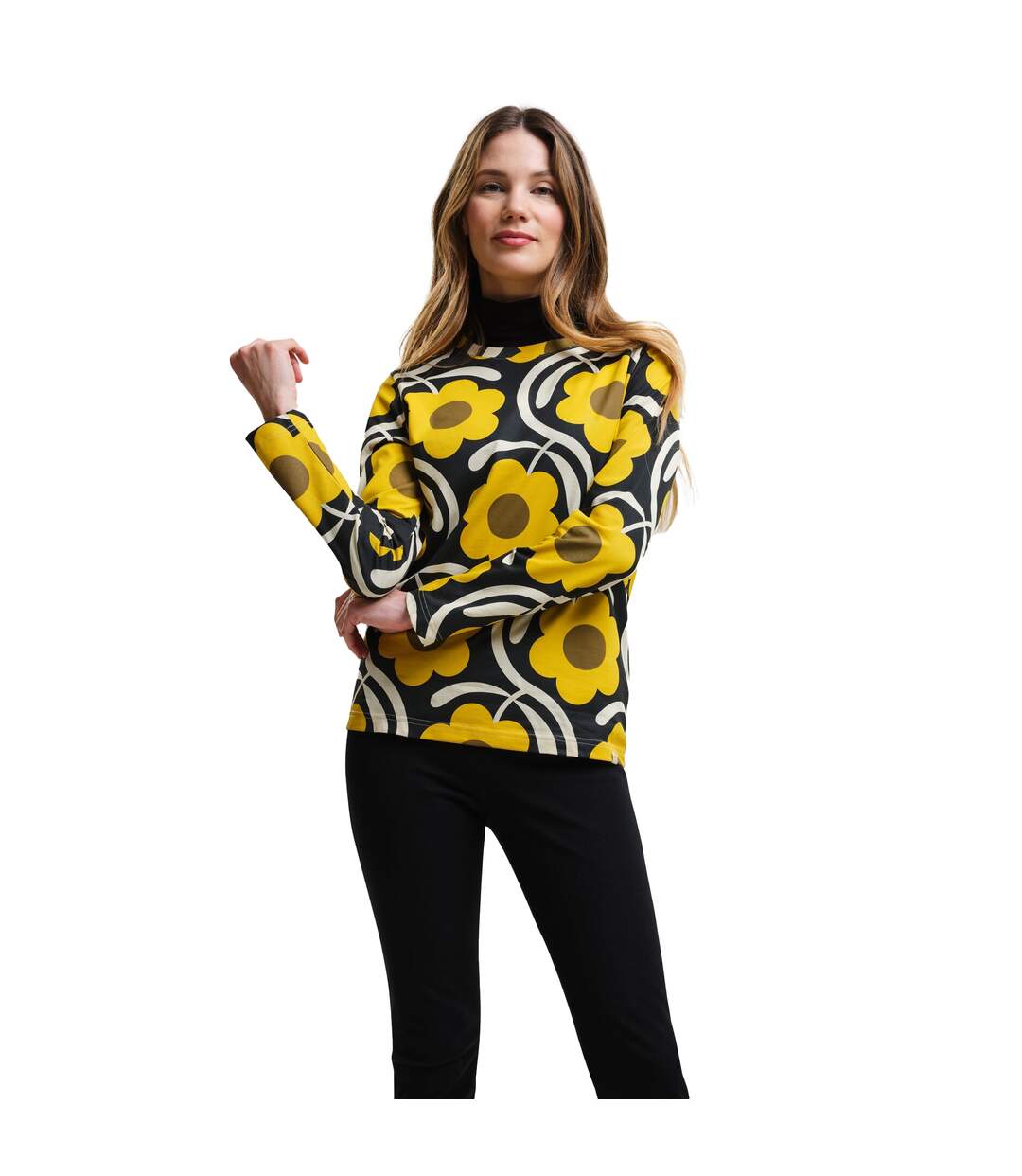 T-shirt orla kiely femme jaune Regatta