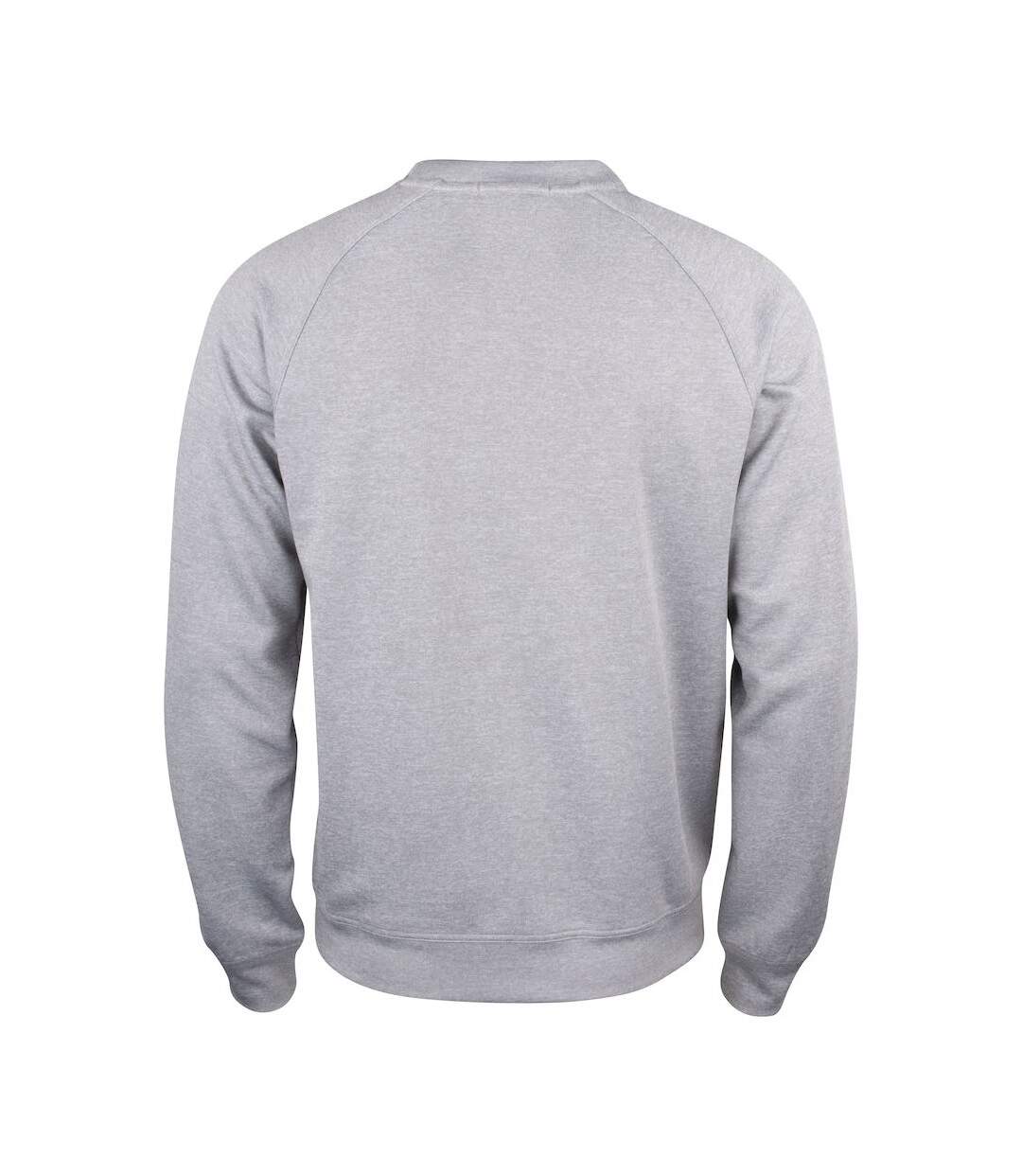 Sweat basic adulte gris chiné Clique