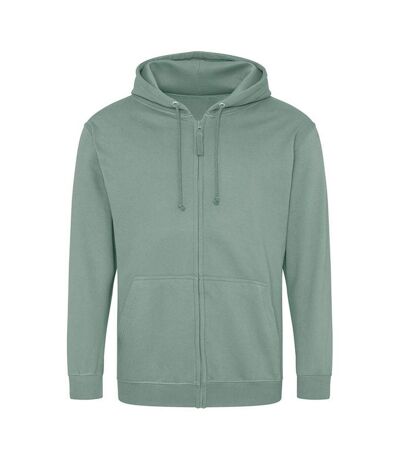 Awdis Mens Full Zip Hoodie (Dusty Lavender)