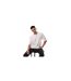 T-shirt Motif/style Chevron Homme Blanc Marshall Artist-1