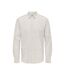 Chemise Grise Homme Only & Sons  Solid Linen - M