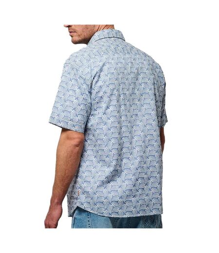 Chemisette bleu/blanc homme kaporal bahia - 3xl