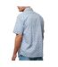 Chemisette bleu/blanc homme kaporal bahia - 3xl-2