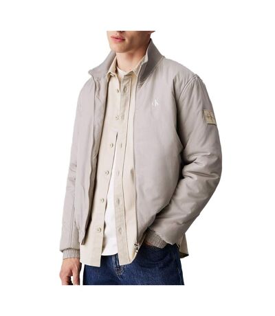 Blouson Gris Homme Calvin Klein Jeans Harrington - L