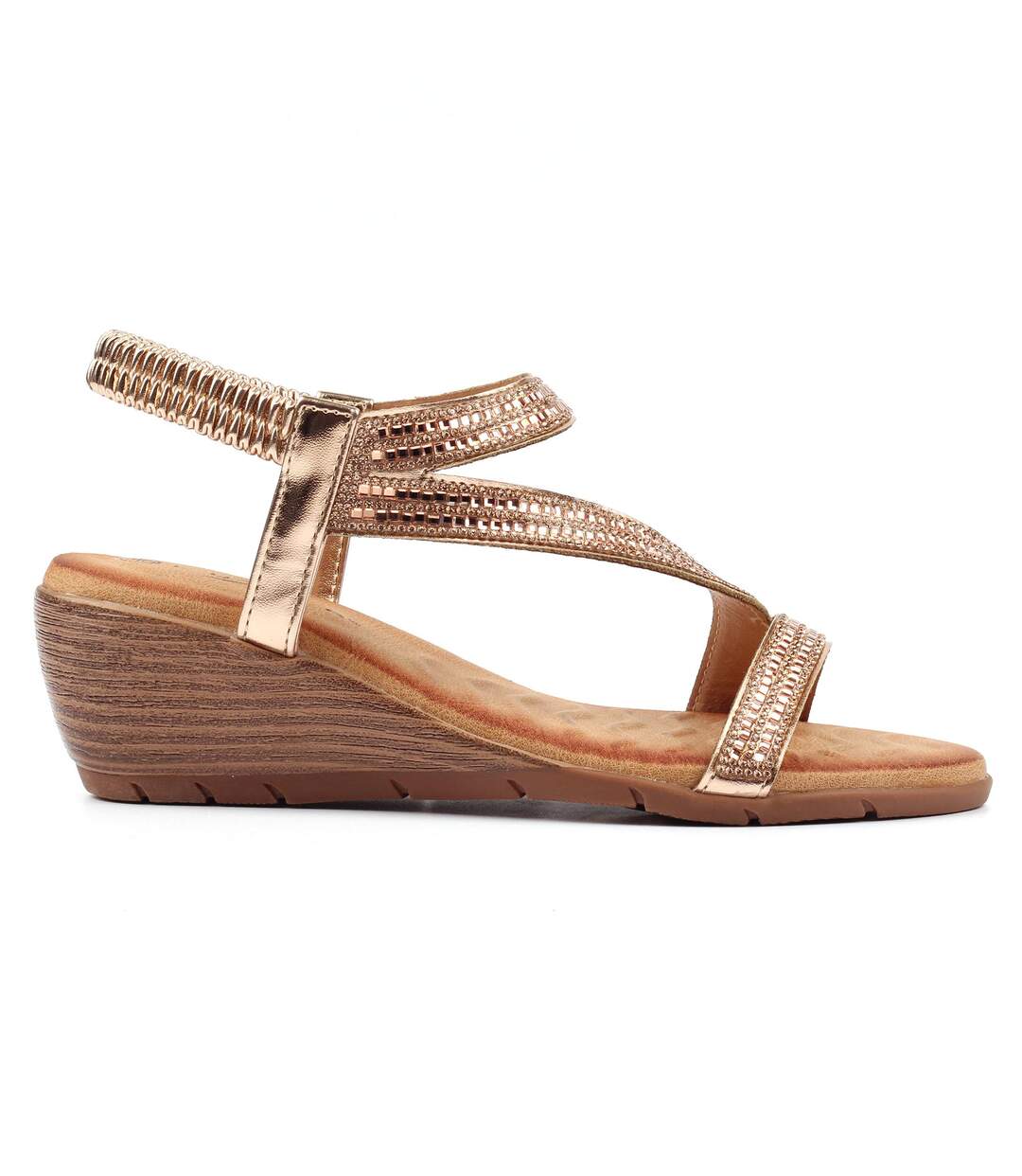 Sandales Darci Femme Rose Clair Lunar-3