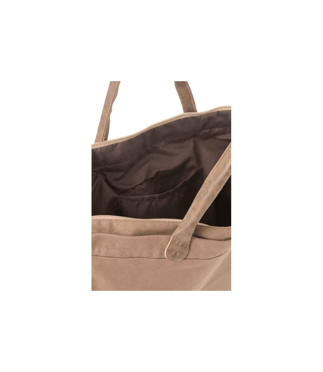 Sac de Plage Petites Anses 45cm Marron-2