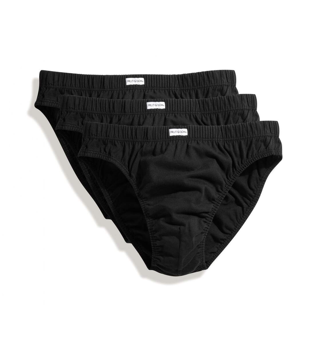 Lot 3 slips Homme - coton - noir - trio Pack 67-012-6-2