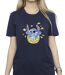 Disney T-shirt boyfriend en coton Femme/Ladies Lilo & Stitch Cracking Egg (Bleu marine) - UTBI30385-3