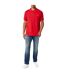 Polo Motif/style Logo Brodé Homme Rouge Slazenger-4
