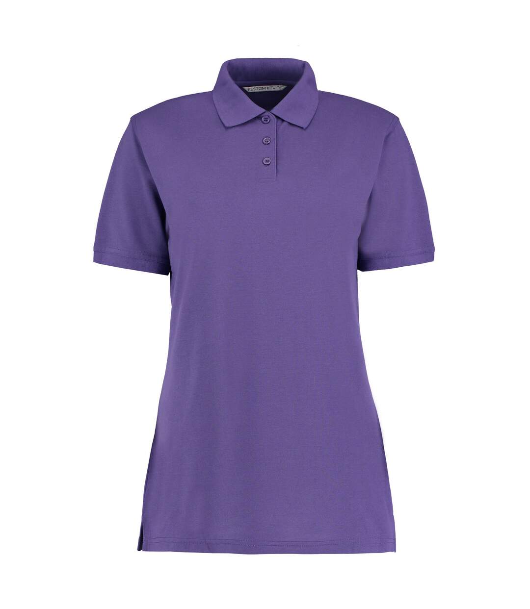 Polo klassic femme violet Kustom Kit