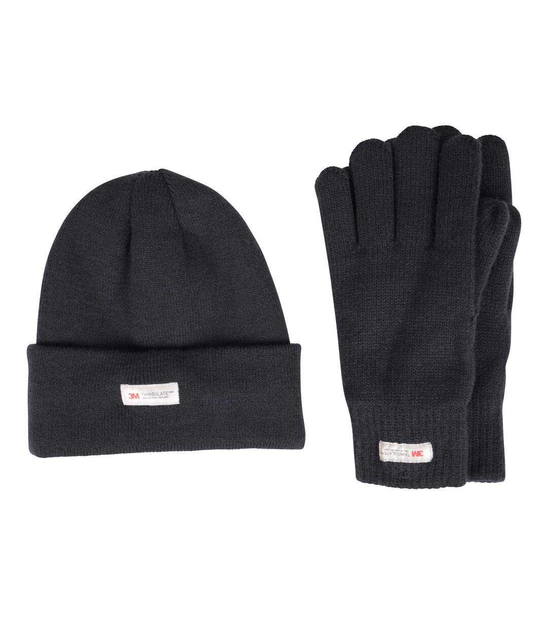 Ensemble bonnet et gants homme bleu marine Mountain Warehouse