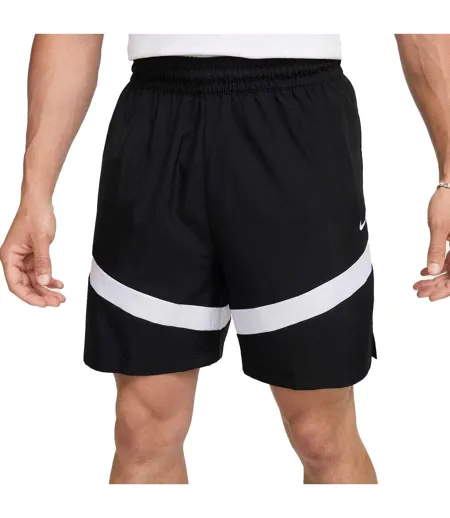 Short De Basket Icon Homme Noir Blanc Nike