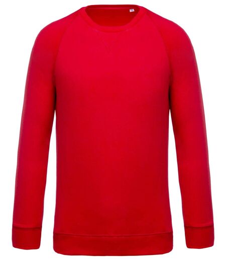 Sweat shirt coton bio - Homme - K480 - rouge