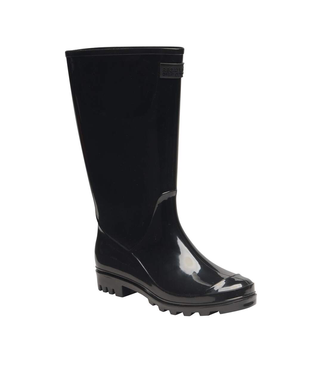 Bottes de pluie wenlock femme noir Regatta-1