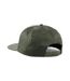 Unisex adult snapback cap olive green Beechfield-2