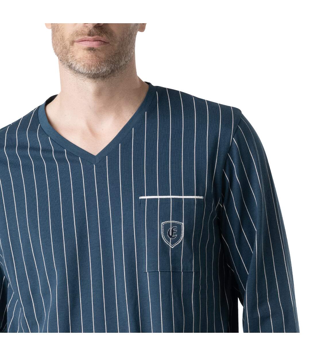 Pyjama long homme Sport Club Eminence-5
