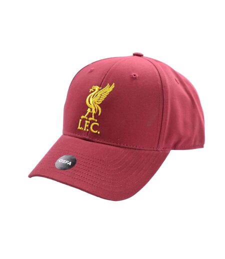 Liverpool FC Mass Basic Liver Bird Cap (Dark Red) - UTBS4336