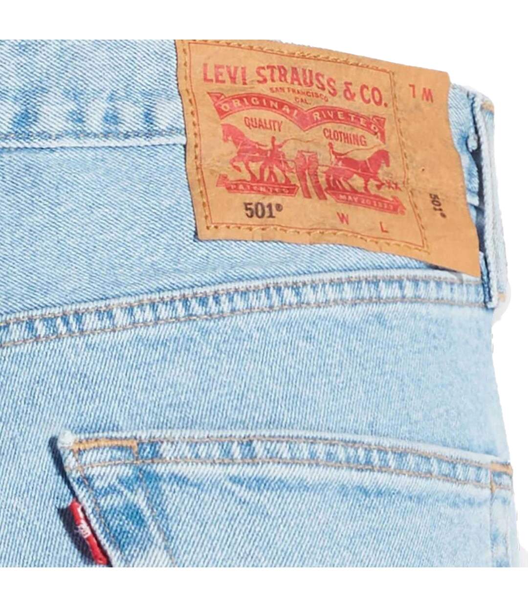 Jean Original Homme Bleu Clair Levis-4