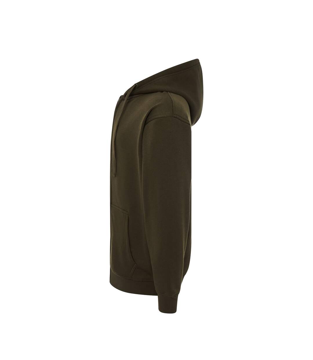 Veste À Capuche Motif/style Uni Adulte Kaki JHK-3