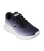 Baskets Motif/style Ombré Femme Noir Blanc Skechers-1