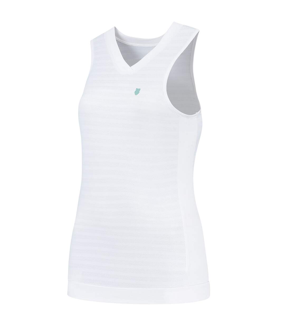Débardeur Motif/style Sans Coutures Femme Blanc K-Swiss-1