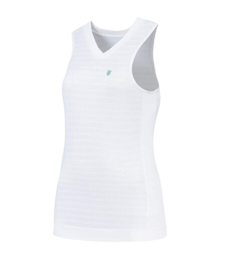 Débardeur Motif/style Sans Coutures Femme Blanc K-Swiss