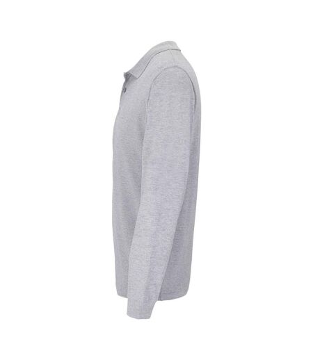 Polo Planet Adulte Gris Chiné SOLS