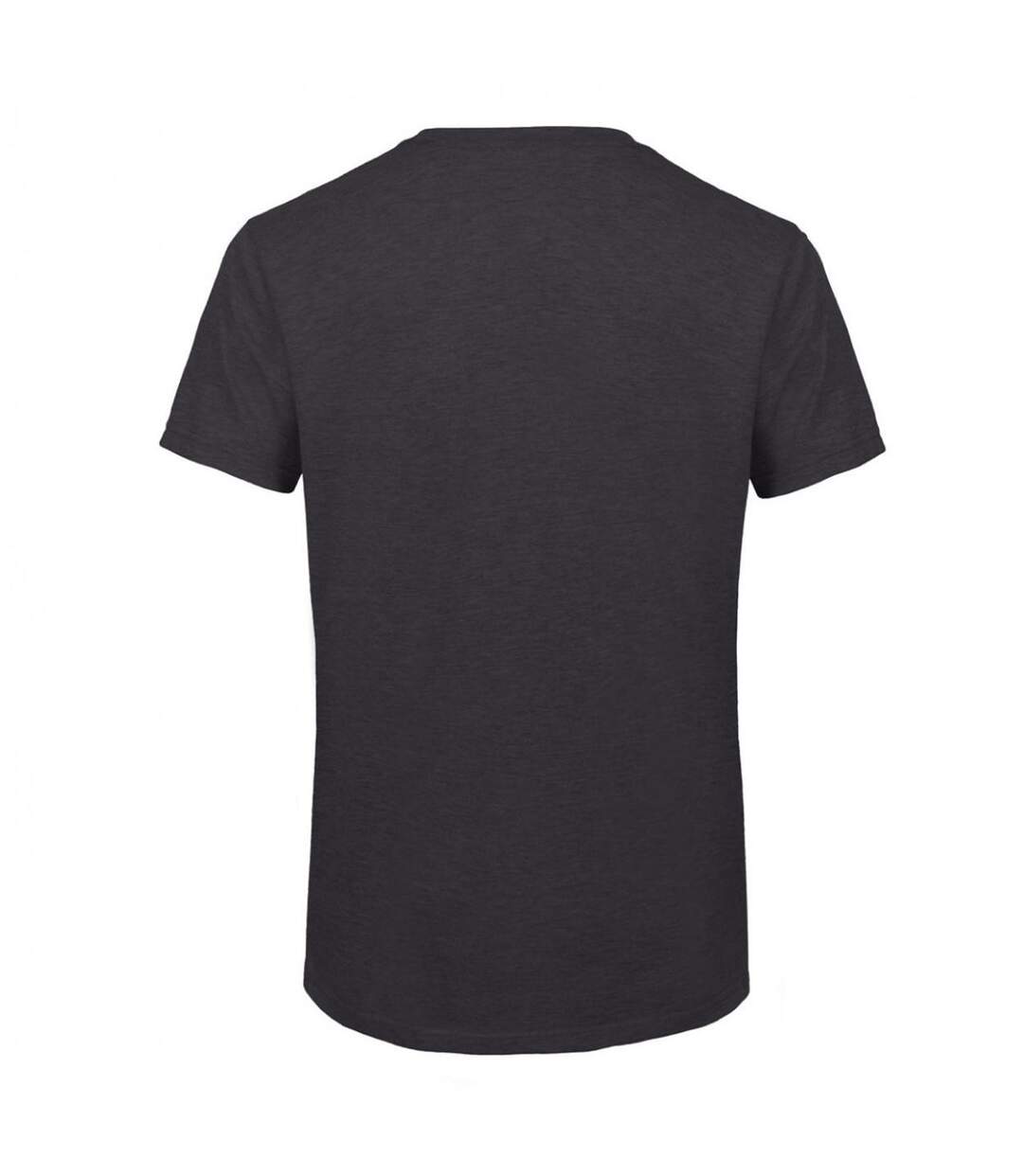 T-shirt Triblend À Manches Courtes Gris Foncé Chiné B&C Mens Favourite-2