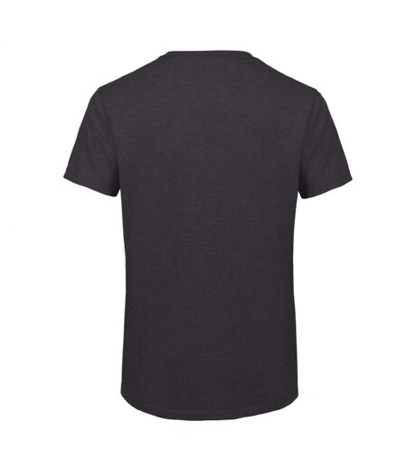 T-shirt Triblend À Manches Courtes Gris Foncé Chiné B&C Mens Favourite