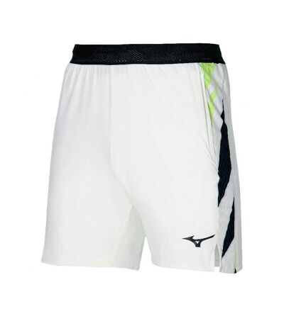 Short de Tennis Blanc Homme Mizuno 8 Amplify - L