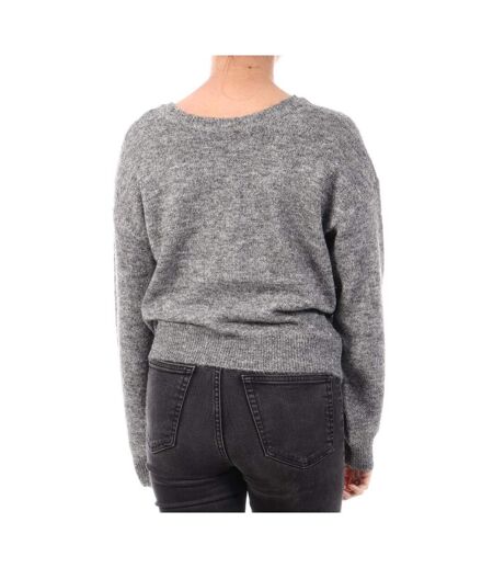 Pull gris femme vero moda mellie
