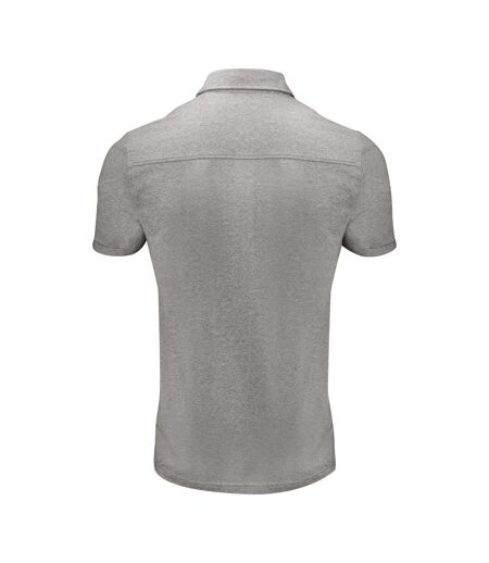 Polo American Supreme Homme Gris Chiné James Harvest