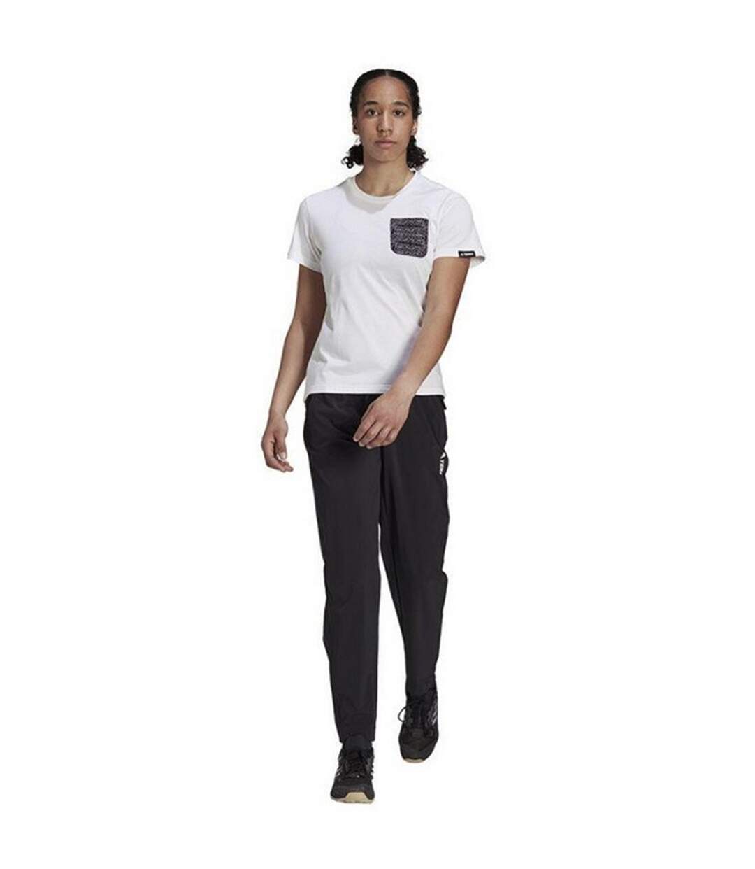 T-shirt Terrex Femme Blanc Adidas-4