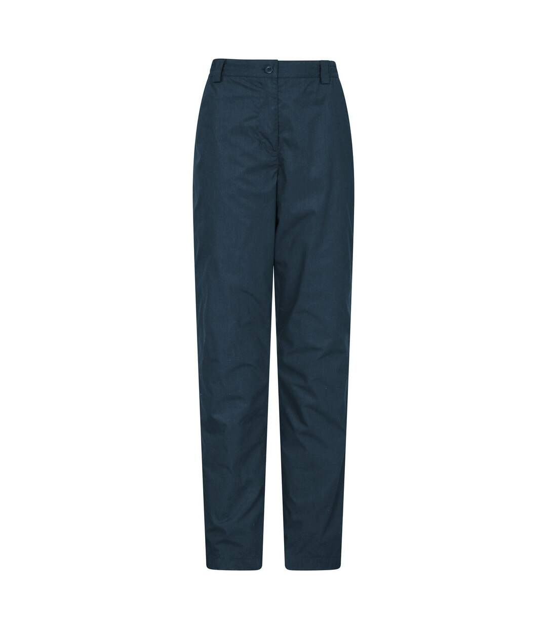 Womens/ladies Trek Ii Regular Winter Trousers Navy Mountain Warehouse-1