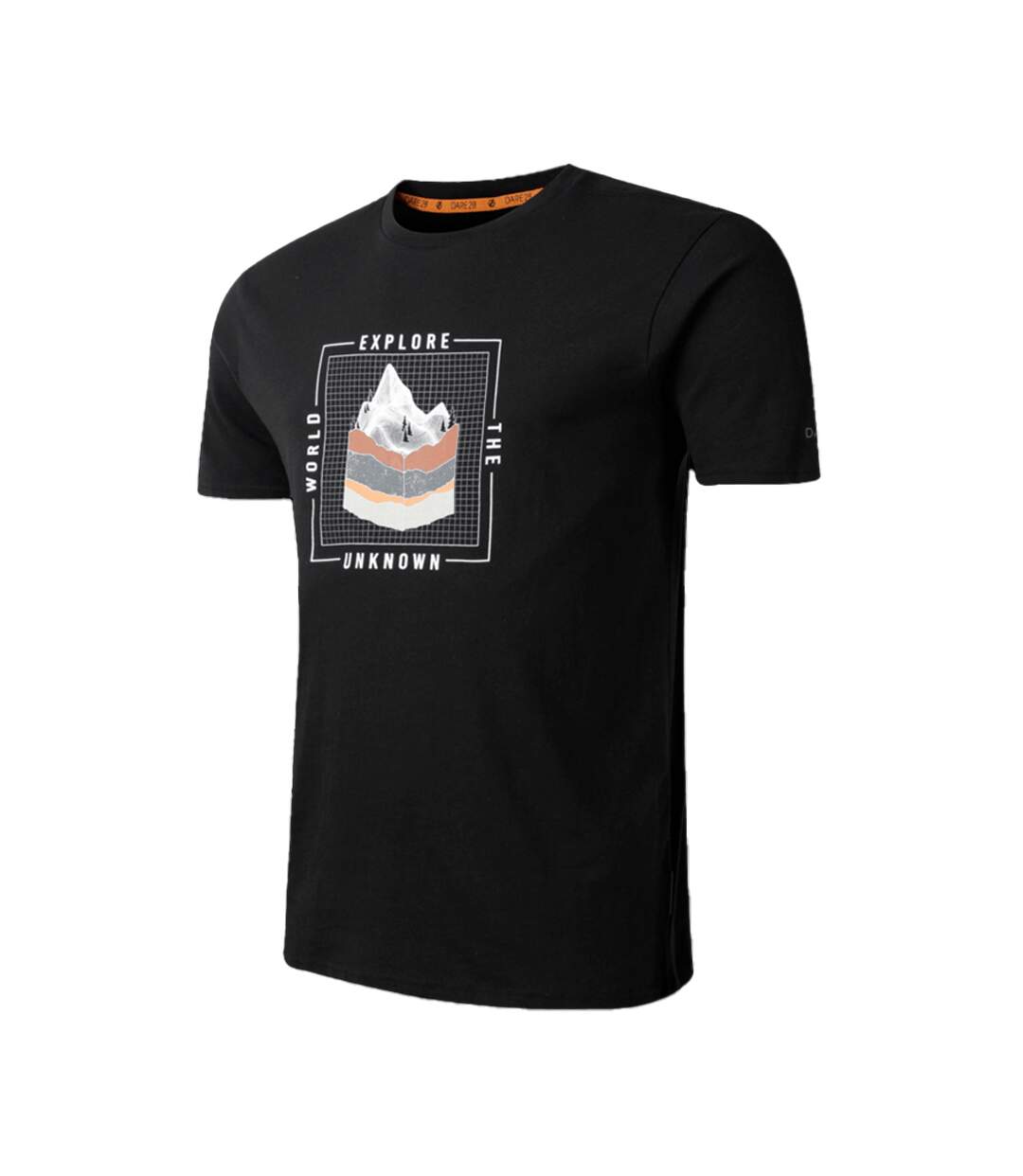 T-shirt Motif/style Imprimé Graphique Homme Noir Dare 2B-4