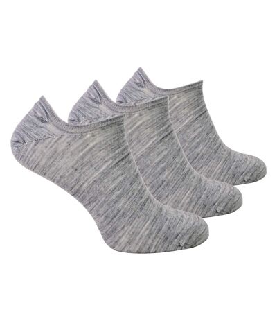 Steven - 3 Paires Homme Chaussettes Merino Basses | Chaussettes Laine Courtes