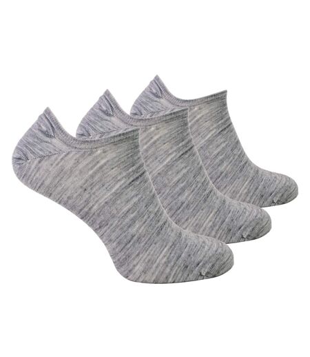 Steven - 3 Pairs Mens Merino Wool Invisible Socks