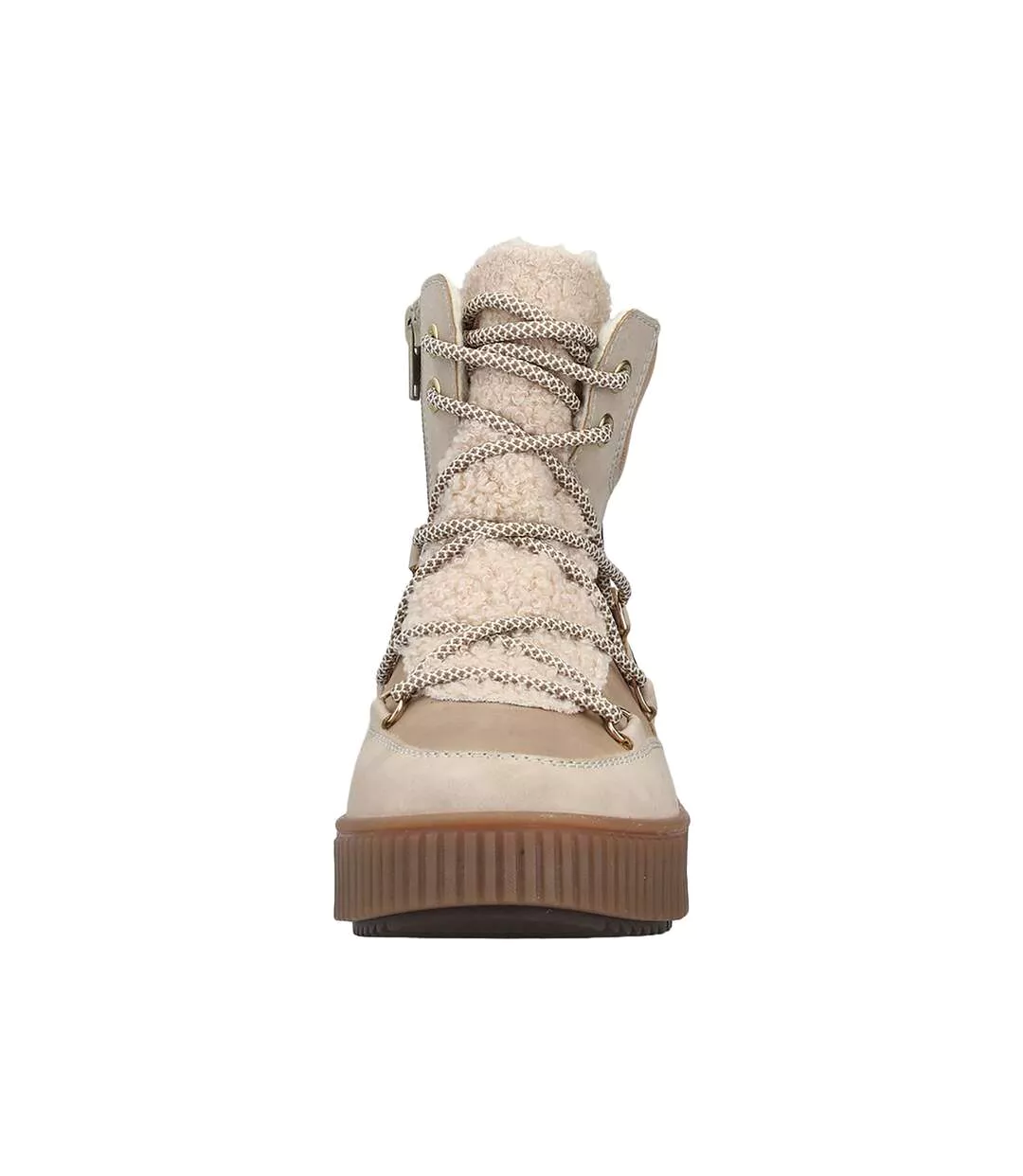 Basket Montante Cuir Rieker Cuddly-5