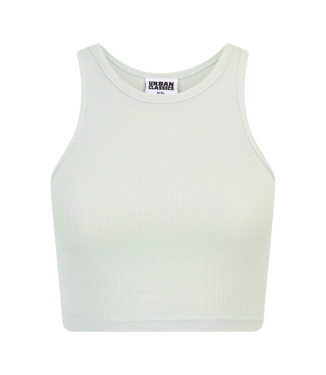 Haut Court Femme Menthe Givrée Blanc Urban Classics-4