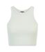 Haut Court Femme Menthe Givrée Blanc Urban Classics-4