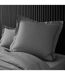 Taie d'Oreiller Percaline 63x63cm Gris Acier-2