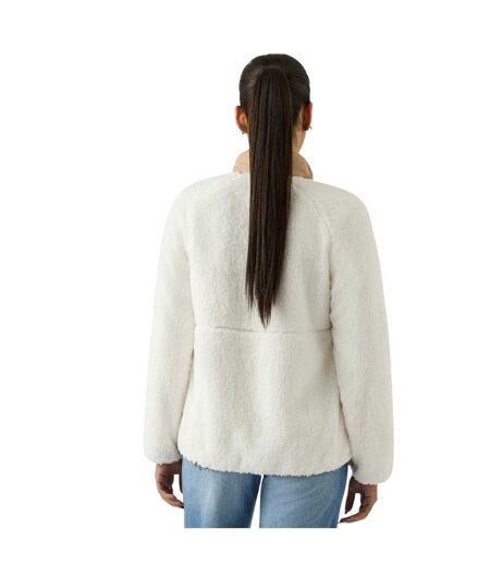Veste Polaire Double Monkey Femme Crème Reebok