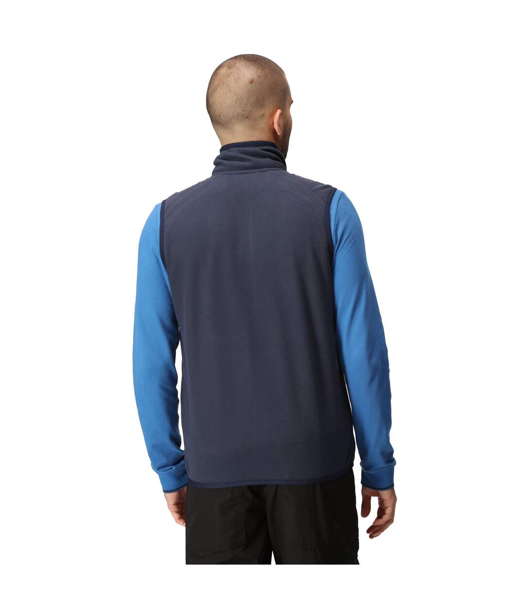 Mens fleece gilet navy/french blue Regatta Professional-4