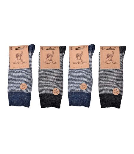 Chaussettes Homme WINTER SOCKS - Pack de 4
