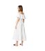 Robe mi-longue femme blanc cassé Dorothy Perkins Dorothy Perkins