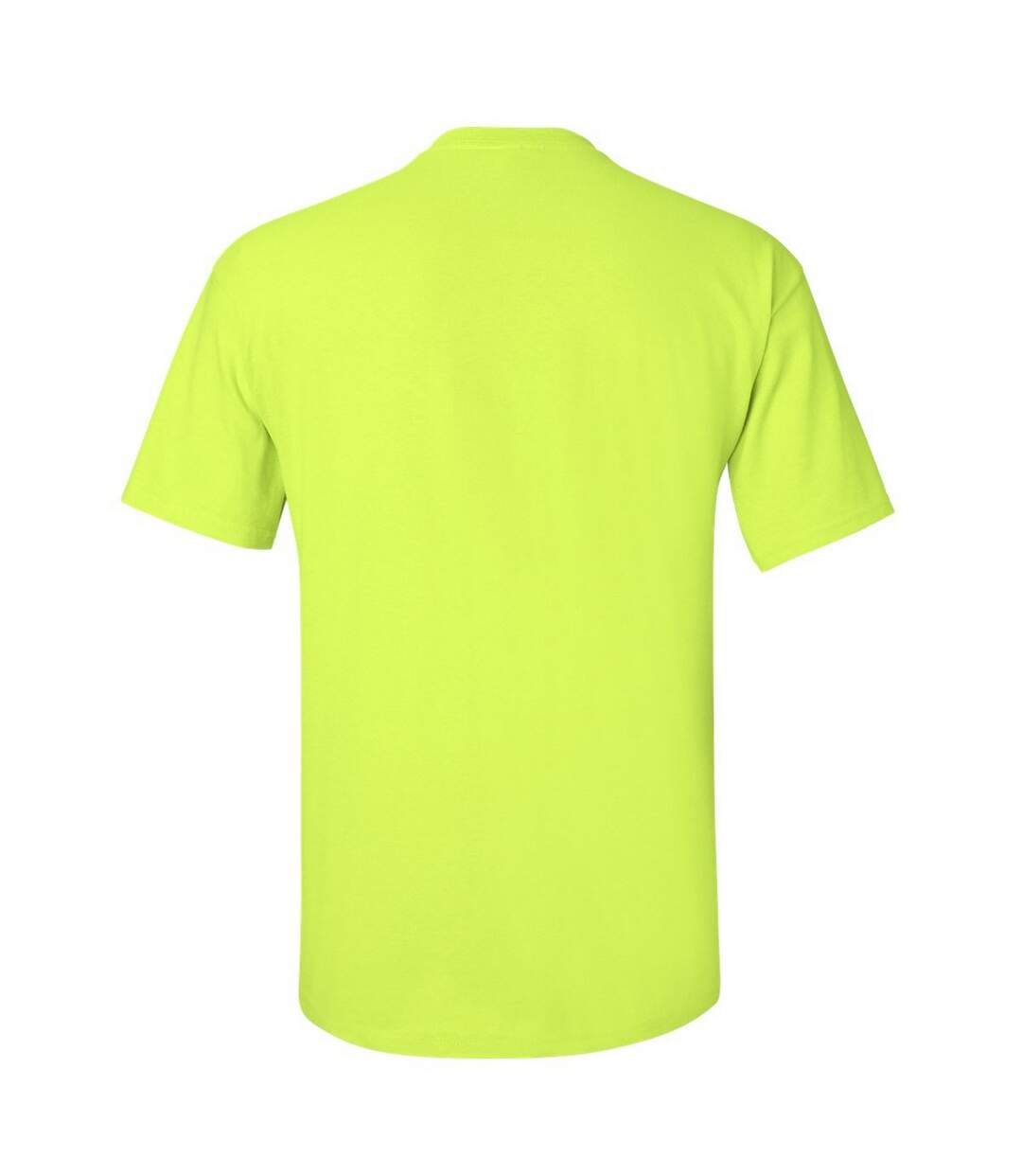 T-shirt à manches courtes homme vert sécurité Gildan